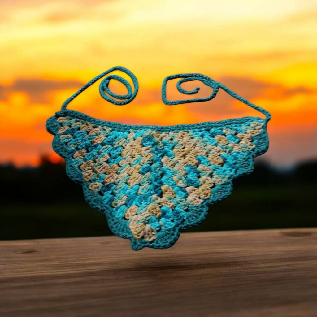 Handmade Crochet Bandanas