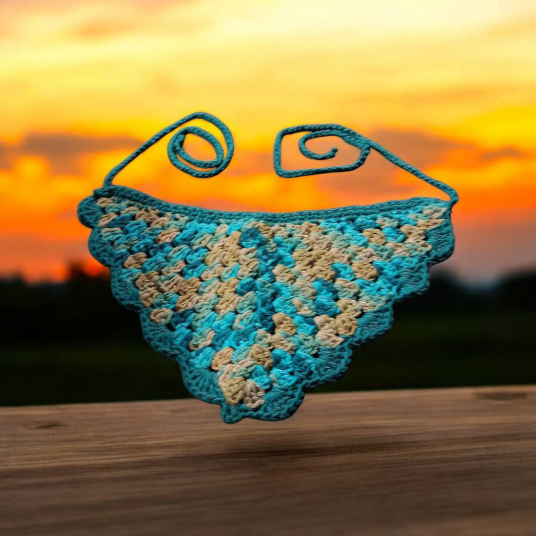 Handmade Crochet Bandanas