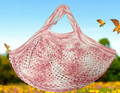 Crochet Market Bag - Pink